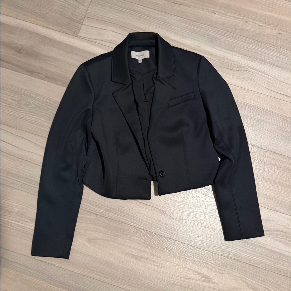 Hudson Jeans Classic Black Blazer